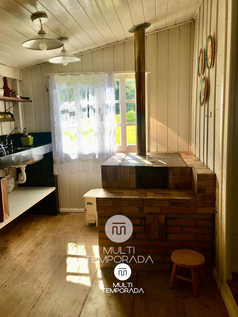Linda Casa em Estilo Germânico em Rancho Queimado