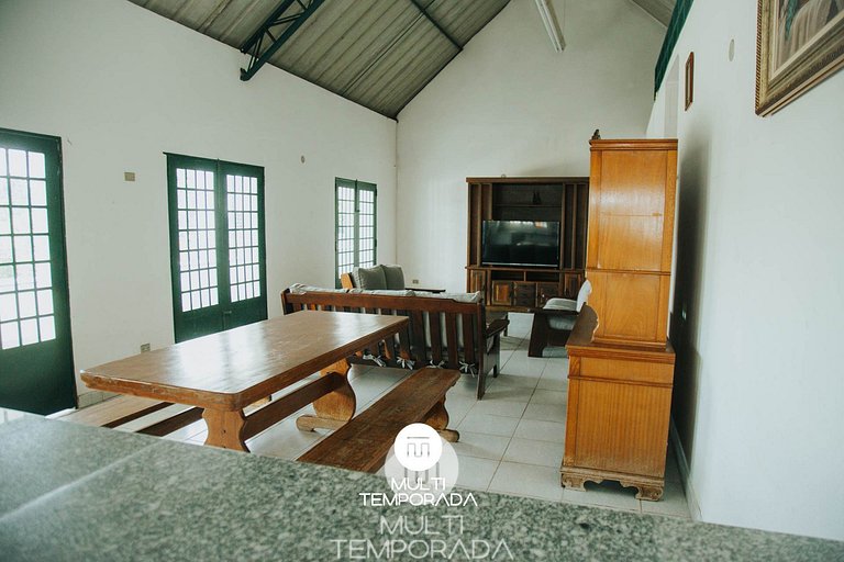 Chácara 3 Poderes Piscina - 60 pessoas - Guararema