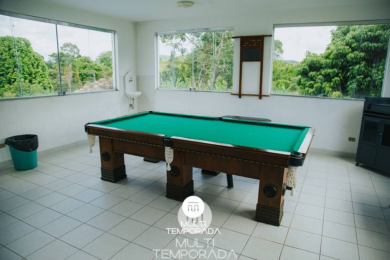 Chácara 3 Poderes Piscina - 60 pessoas - Guararema