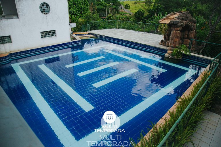 Chácara 3 Poderes Piscina - 60 pessoas - Guararema