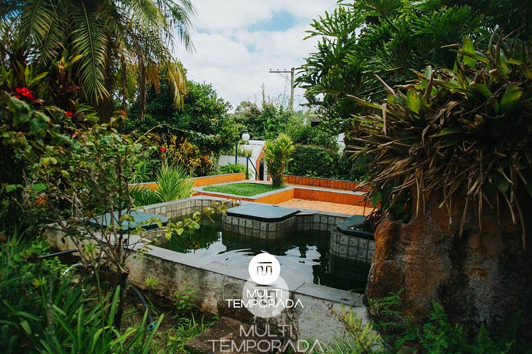 Chácara 3 Poderes Piscina - 60 pessoas - Guararema