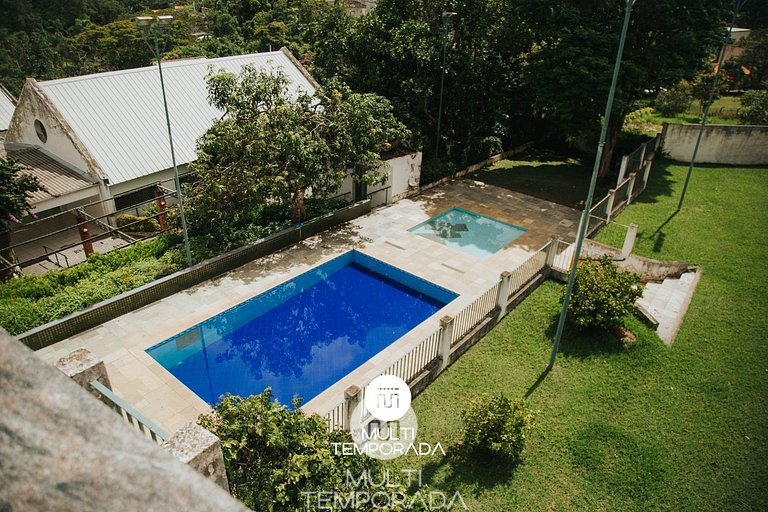 Chácara 3 Poderes Piscina - 60 pessoas - Guararema
