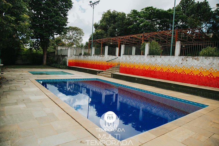 Chácara 3 Poderes Piscina - 60 pessoas - Guararema