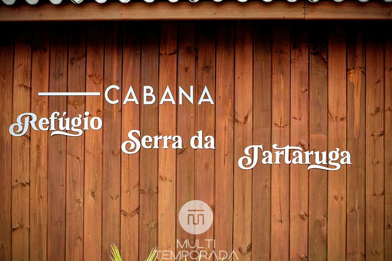 Refúgio Master C/ Banheira na Serra da Tartaruga