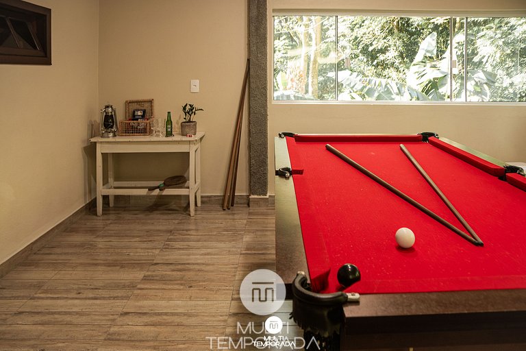 Sítio Morada do Pai com Piscina e Sinuca