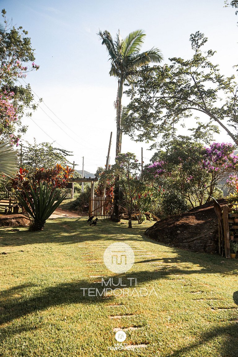Sítio Morada do Pai com Piscina e Sinuca