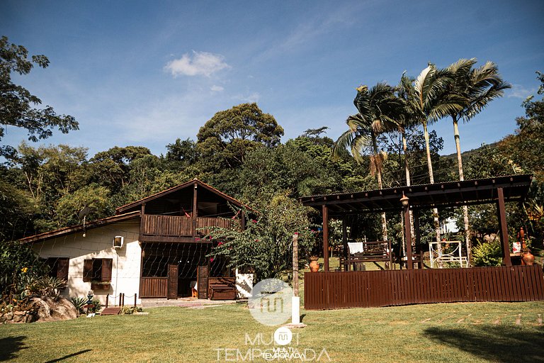 Sítio Morada do Pai com Piscina e Sinuca