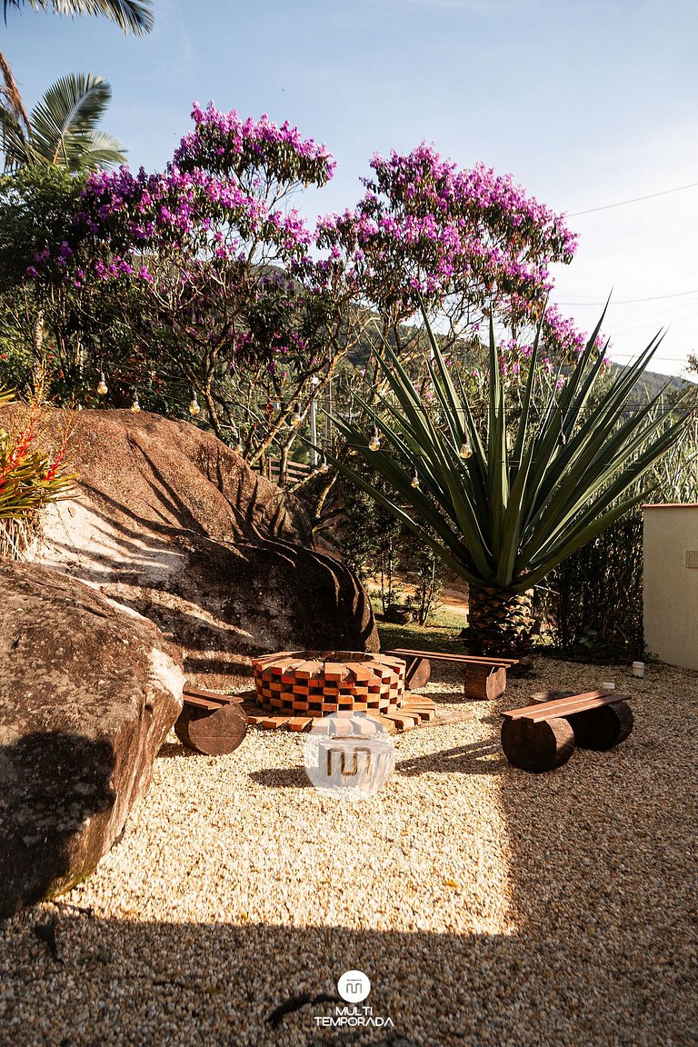 Sítio Morada do Pai com Piscina e Sinuca