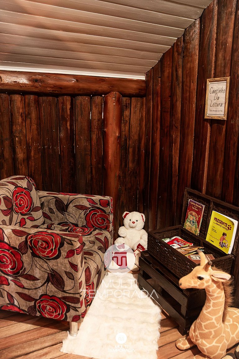 Sítio Morada do Pai com Piscina e Sinuca