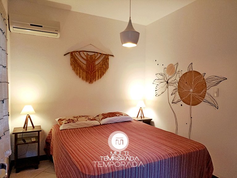 Suíte Hibisco - Pousada Solar das Pétalas-FLN/SC