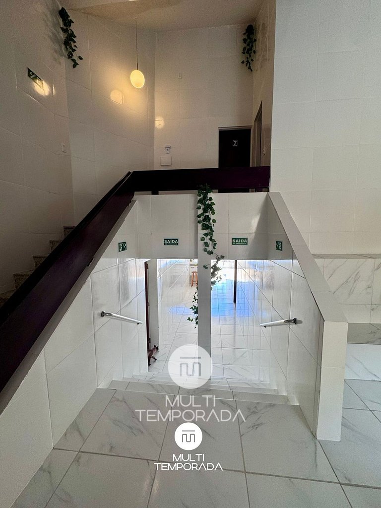 Suíte Quadrupla Térrea - Pousada On the Beach