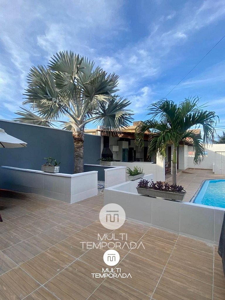 Suíte Quadrupla Térrea - Pousada On the Beach