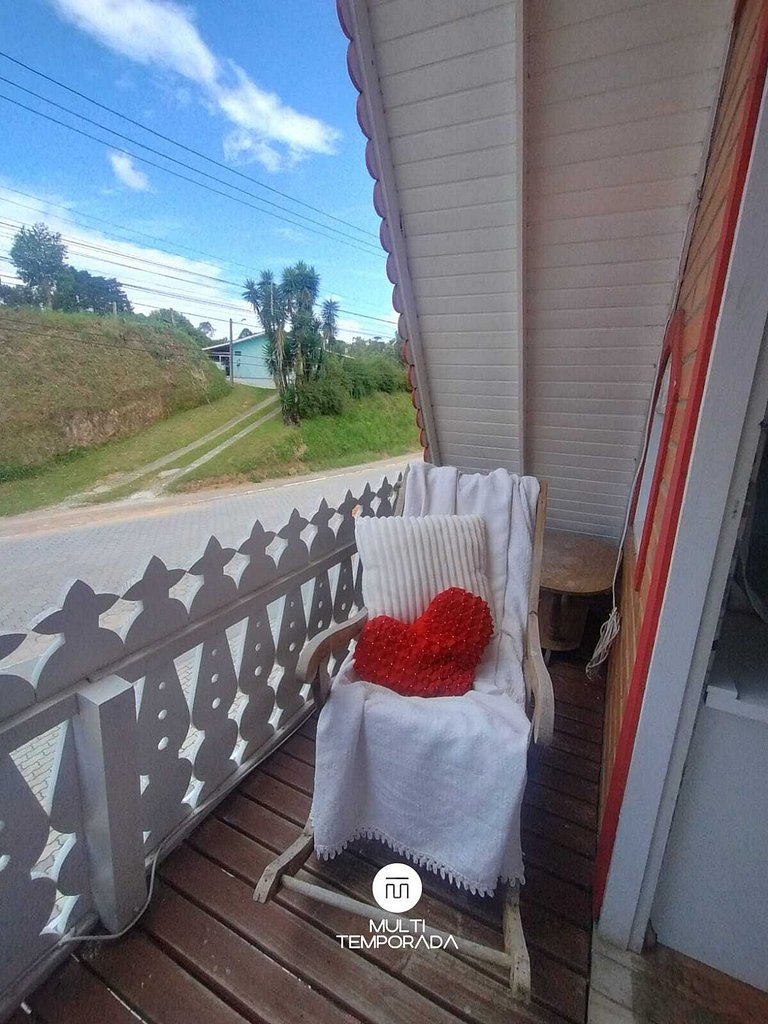 Aconchegante Chalé no Centro de Rancho Queimado/SC