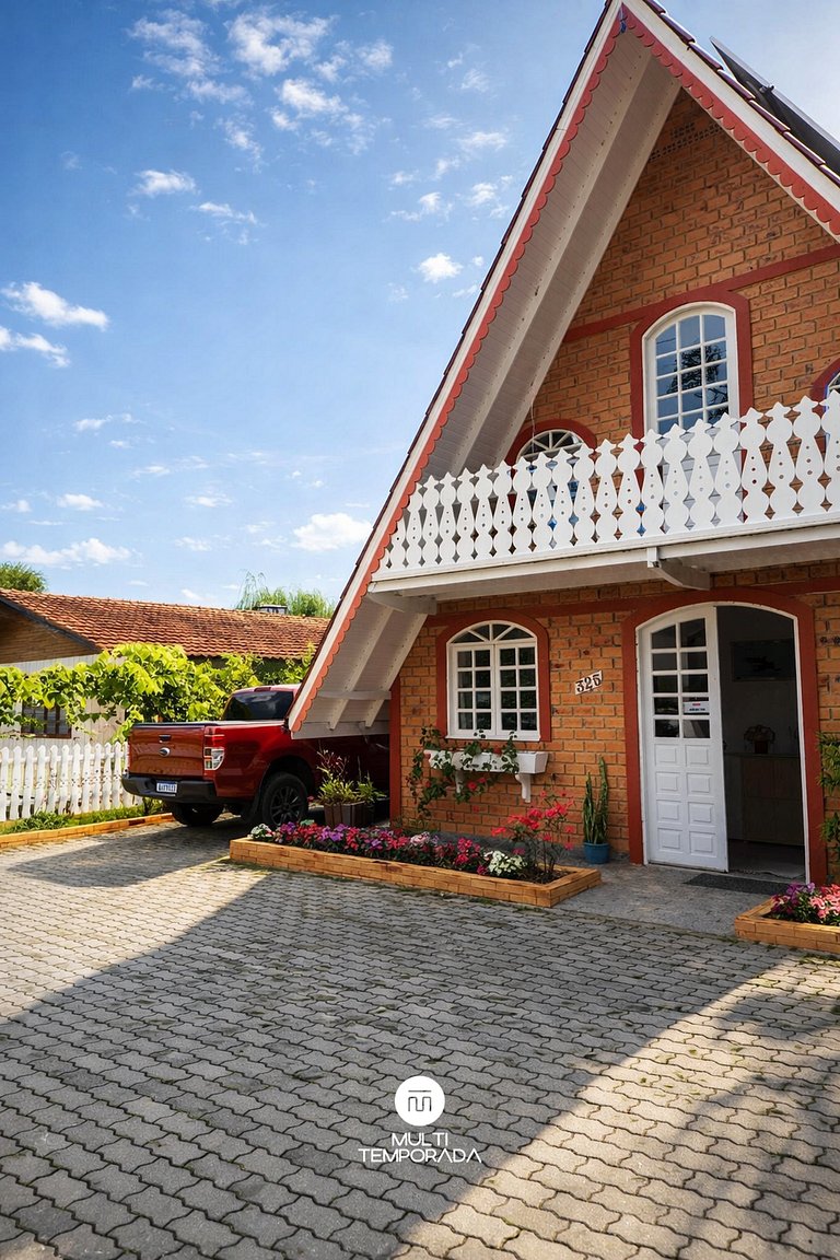 Aconchegante Chalé no Centro de Rancho Queimado/SC