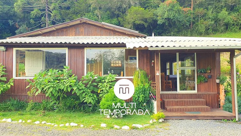 Pousada Mato Verde - Chalé Rosa - Vista pro Lago