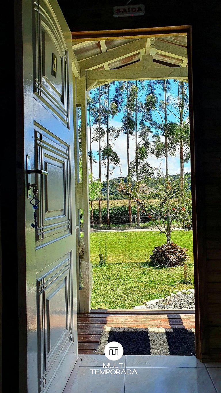 Pousada Mato Verde - Chalé Rosa - Vista pro Lago