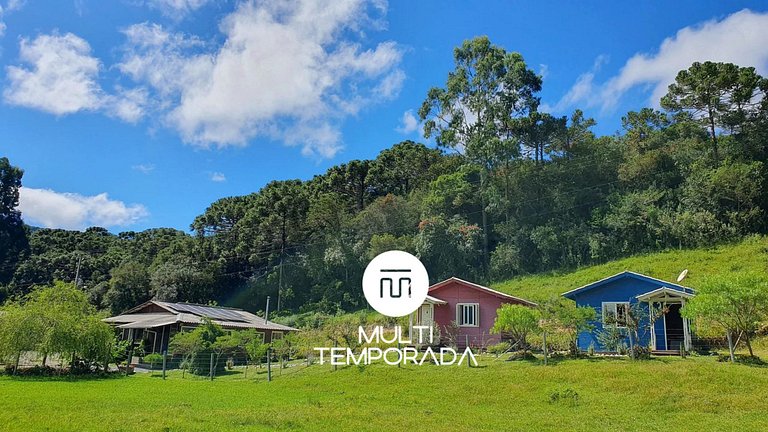 Pousada Mato Verde - Chalé Rosa - Vista pro Lago