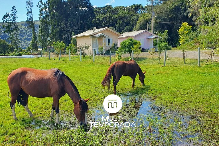 Pousada Mato Verde - Chalé Rosa - Vista pro Lago