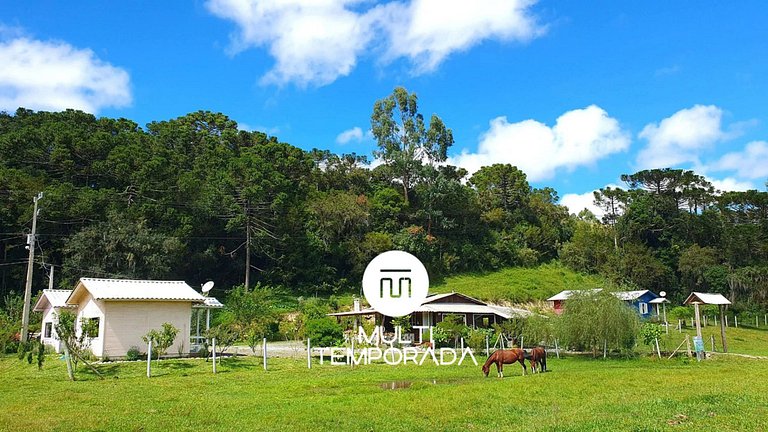 Pousada Mato Verde - Chalé Rosa - Vista pro Lago