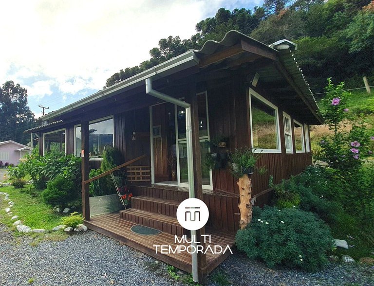 Pousada Mato Verde - Chalé Rosa - Vista pro Lago