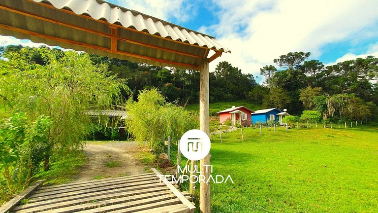 Pousada Mato Verde - Chalé Rosa - Vista pro Lago