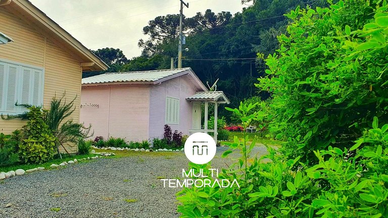 Pousada Mato Verde - Chalé Rosa - Vista pro Lago