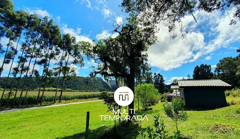 Pousada Mato Verde - Chalé Rosa - Vista pro Lago