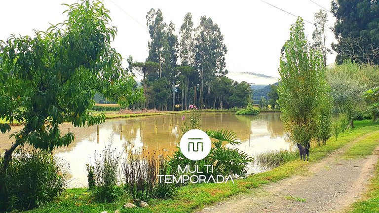 Pousada Mato Verde - Chalé Rosa - Vista pro Lago