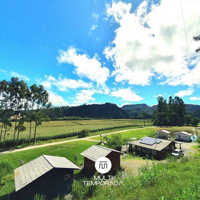 Pousada Mato Verde - Chalé Rosa - Vista pro Lago