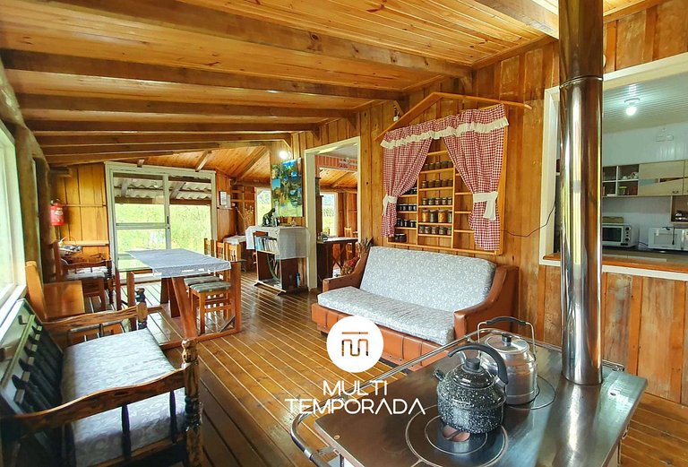 Pousada Mato Verde - Chalé Rosa - Vista pro Lago