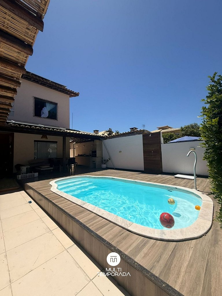 Casa em Cond Fechado Arembepe - Camaçari/BA