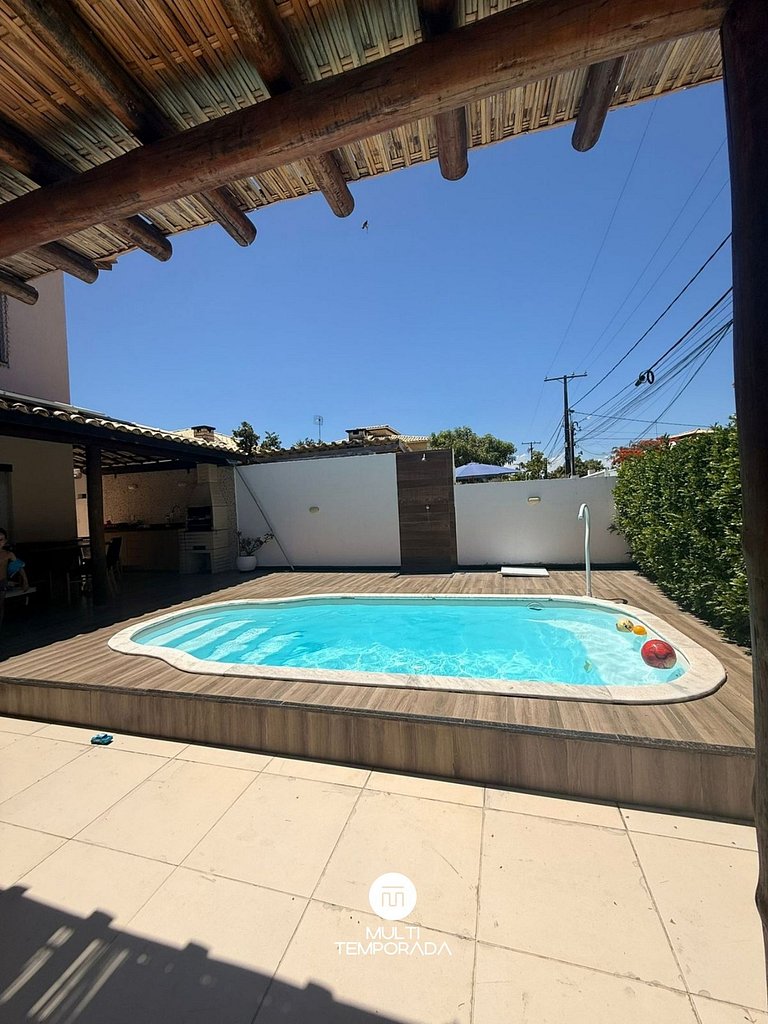 Casa em Cond Fechado Arembepe - Camaçari/BA