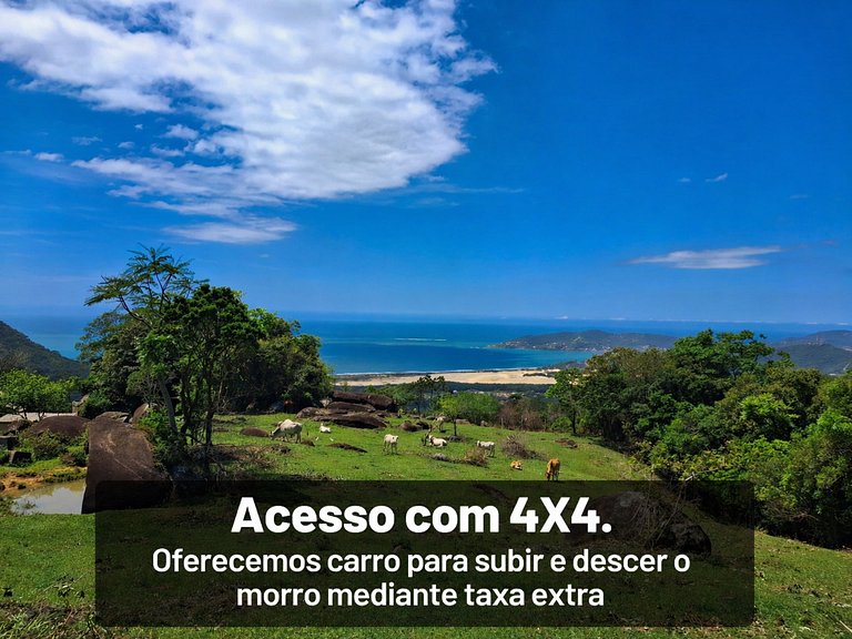 Casa Garopaba com Vista Panorâmica do Mar