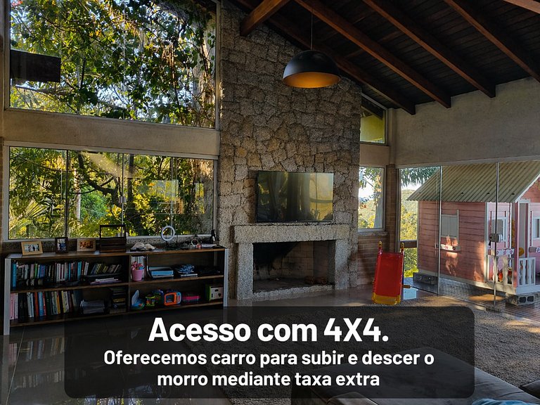 Casa Garopaba com Vista Panorâmica do Mar