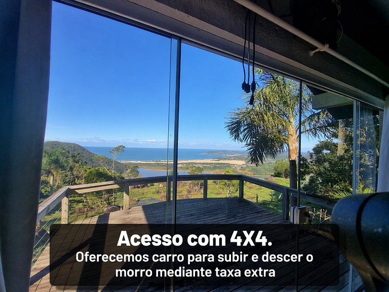 Casa Garopaba com Vista Panorâmica do Mar