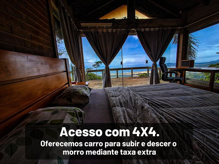 Casa Garopaba com Vista Panorâmica do Mar