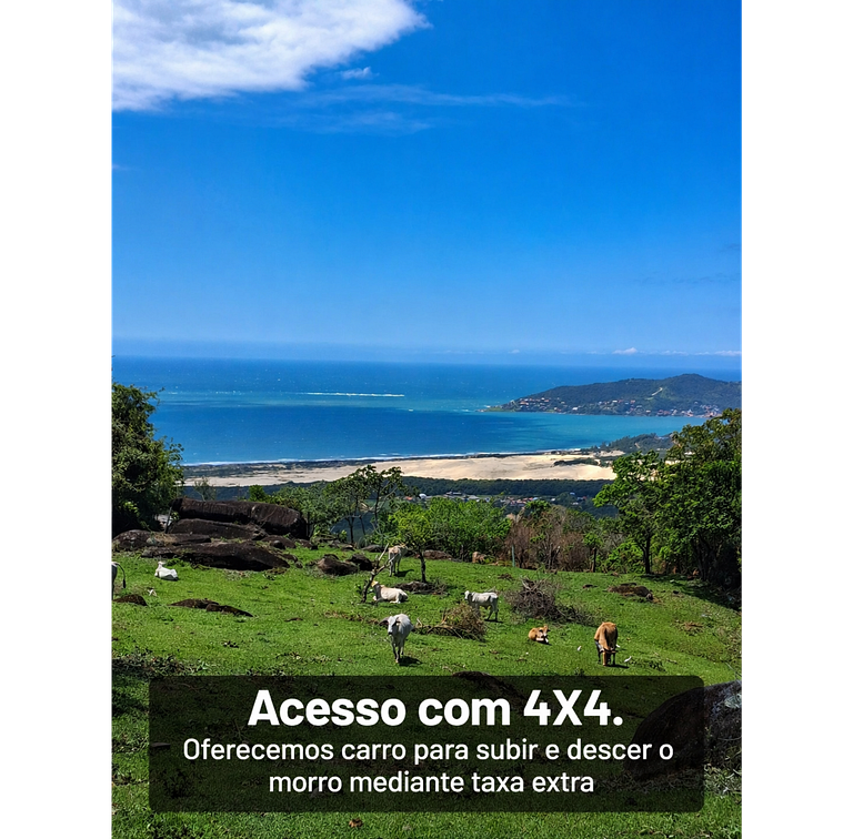 Casa Garopaba com Vista Panorâmica do Mar