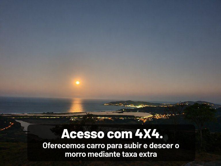 Casa Garopaba com Vista Panorâmica do Mar