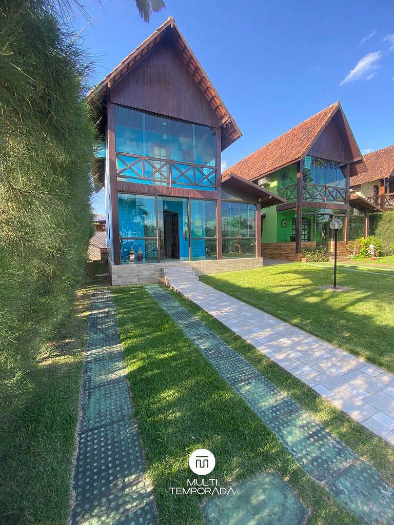 Casa Blue em Cond Privativo Piscina - Gravatá - PE