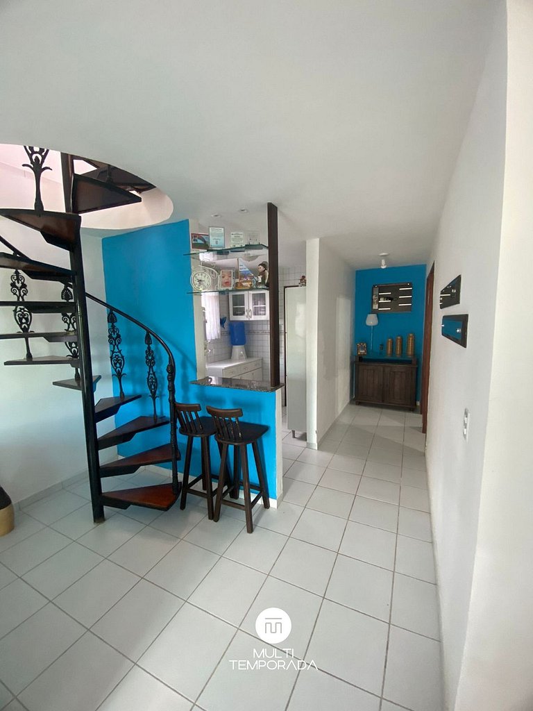 Casa Blue em Cond Privativo Piscina - Gravatá - PE