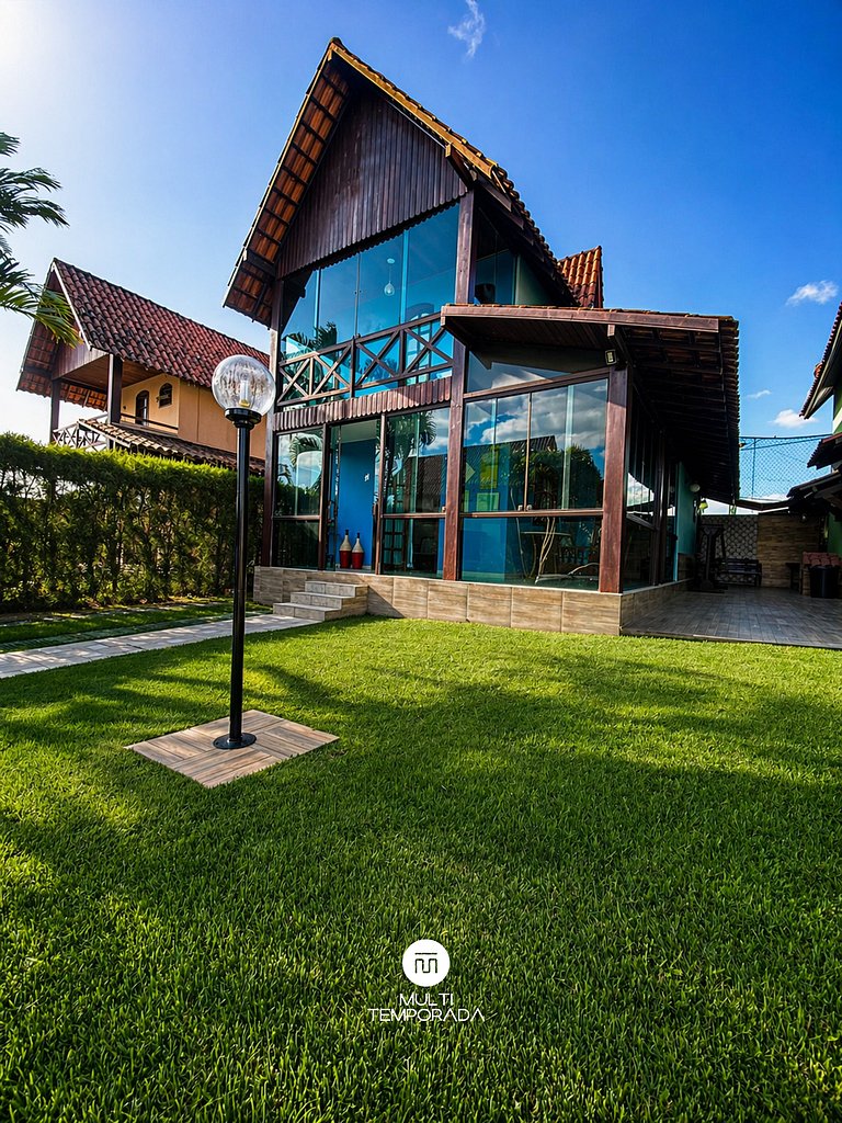 Casa Blue em Cond Privativo Piscina - Gravatá - PE