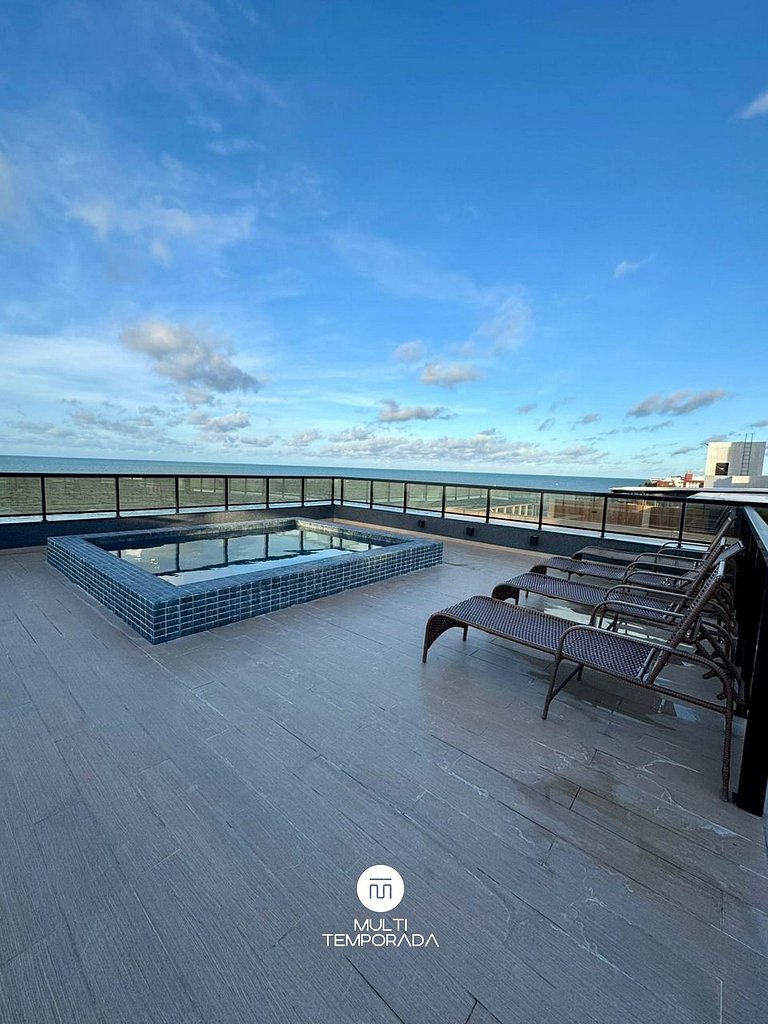 Flat Santorini c/ Piscina - João Pessoa/PB