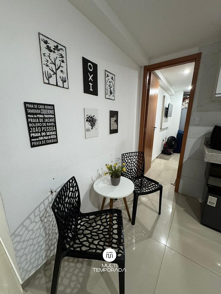 Flat Santorini c/ Piscina - João Pessoa/PB