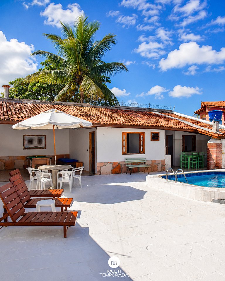 Casa Taperapuã c/Piscina e Sinuca- Porto Seguro/BA