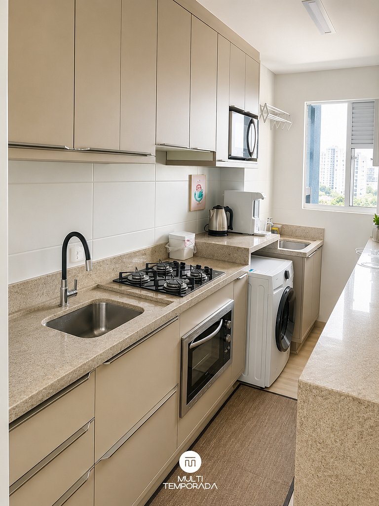 Apartamento Fiji c/ Piscina - Bal. Piçarras/SC