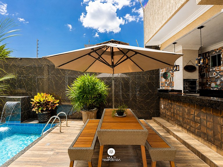 Mágnífica Casa C/ Piscina - Salinópolis/PA