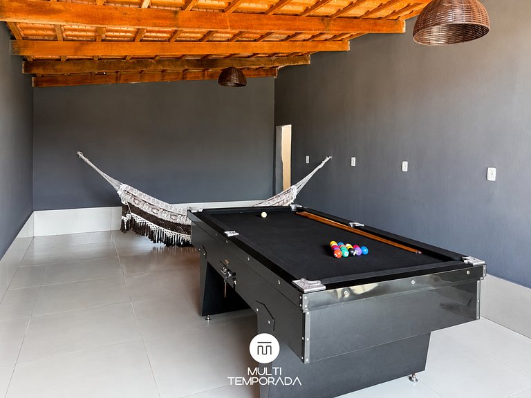 Casa Santa Bárbara 3Q | Piscina Aquecida + Sinuca