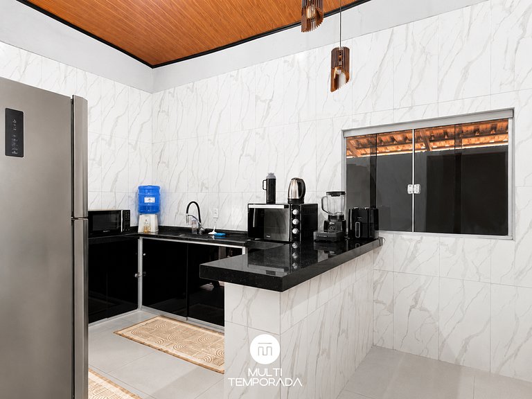 Casa Santa Bárbara 3Q | Piscina Aquecida + Sinuca
