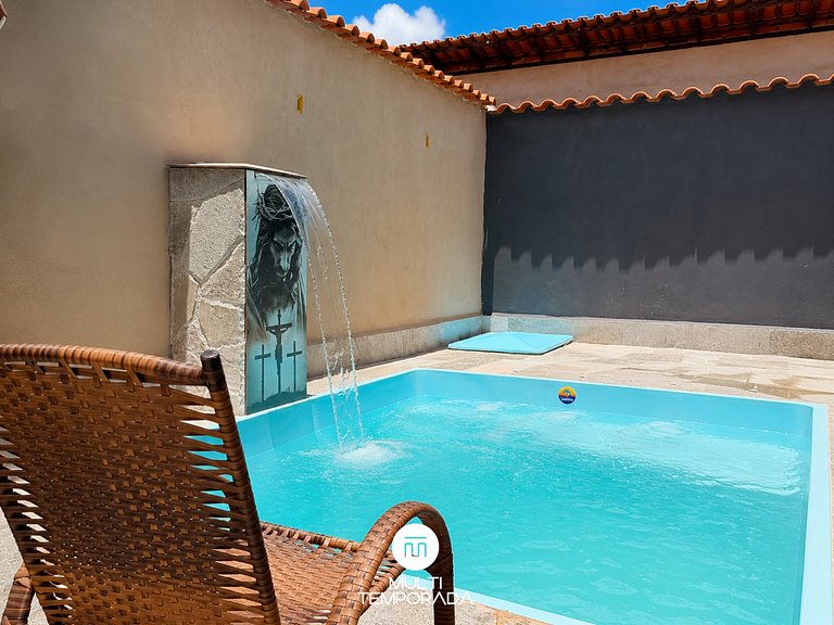 Casa Santa Bárbara 3Q | Piscina Aquecida + Sinuca