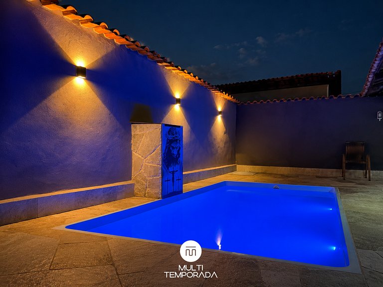 Casa Santa Bárbara 3Q | Piscina Aquecida + Sinuca